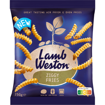 Lamb Weston Ziggy fries naturel