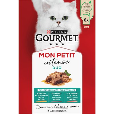 Gourmet Mon petit duo vlees en vis 6 stuks