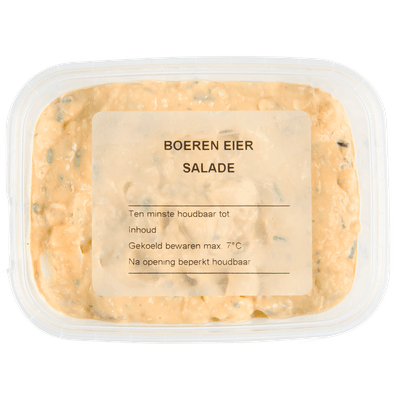  Salade boeren ei