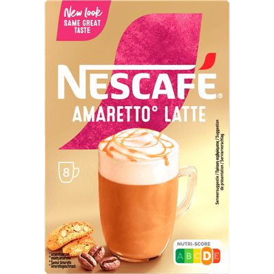 Nescafé Oploskoffie latte amaretto