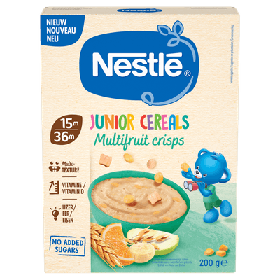 Nestlé Junior cereals multifruit compleet