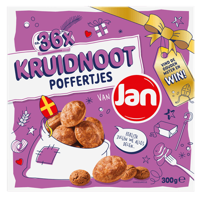 Jan Poffertjes kruidnoot 36 stuks