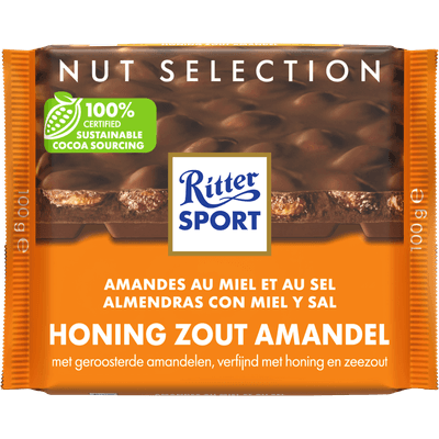 Ritter Sport Honing zeezout amandel