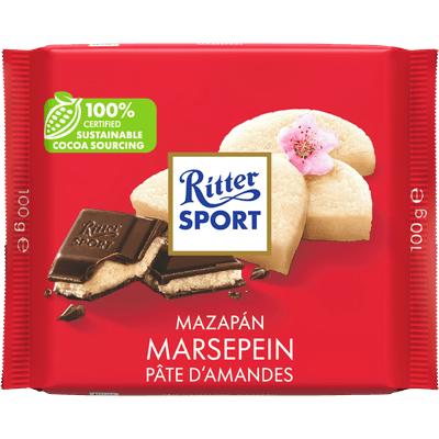 Ritter Sport Chocolade met marsepein