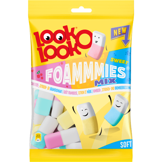 Foto van Look O Look Foamies mix op witte achtergrond