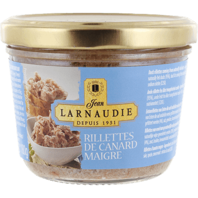 Larnaudie Rilletes de canard maigre