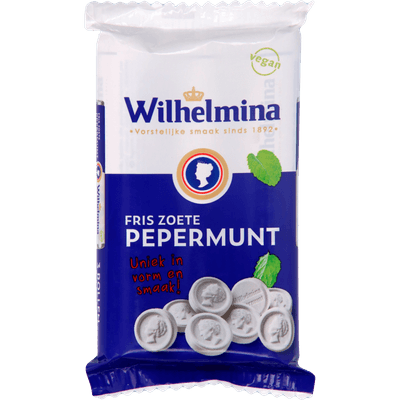 Wilhelmina Friszoete pepermunt rol 3 st.