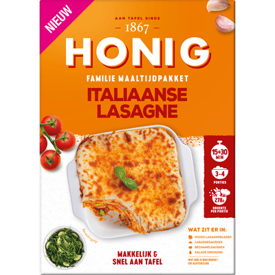 Honig Maaltijdpakket italiaanse lasagne