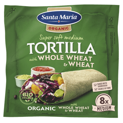 Santa Maria Tortilla organic whole wheat