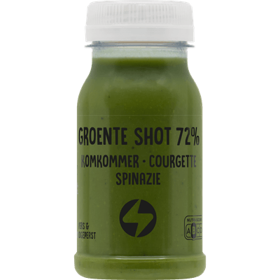  Groente shot komkommer courgette spinazie