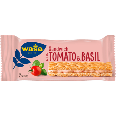 Wasa Sandwich tomaat & basilicum