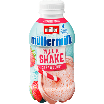 Müllermilk Milkshake aardbei