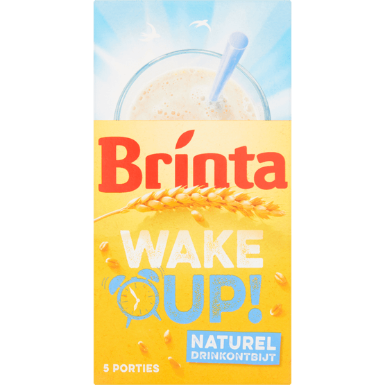 Foto van Brinta Wake up! naturel, 5 stuks op witte achtergrond