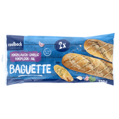 Coolback Baguette knoflook 2 stuks