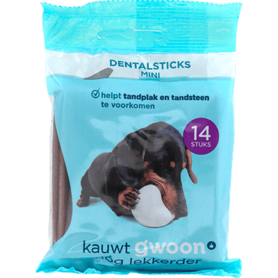 G'woon Dental sticks mini 14st.