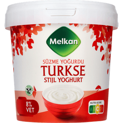 Melkan Yoghurt turkse stijl 8% vet