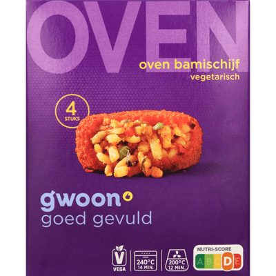 G'woon Oven bamischijven 4 st.