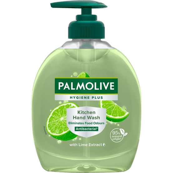 Foto van Palmolive Vloeibare zeeppomp keuken op witte achtergrond