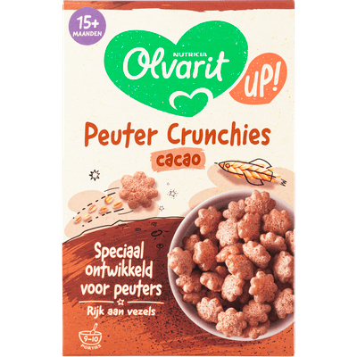 Olvarit Peuter crunchies cacao 15+ maanden