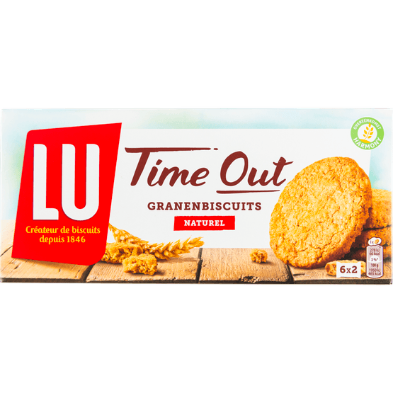 Foto van Lu Time out naturel op witte achtergrond