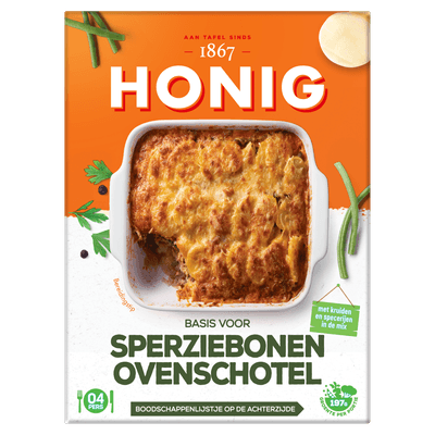 Honig Ovengerecht sperziebonen