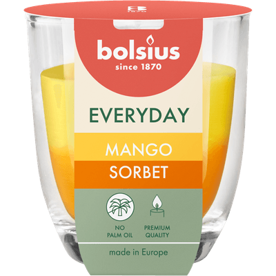 Bolsius Everyday mango sorbet 23 uur