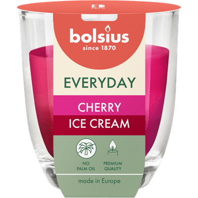 Bolsius Everyday cherry ice cream 23 uur