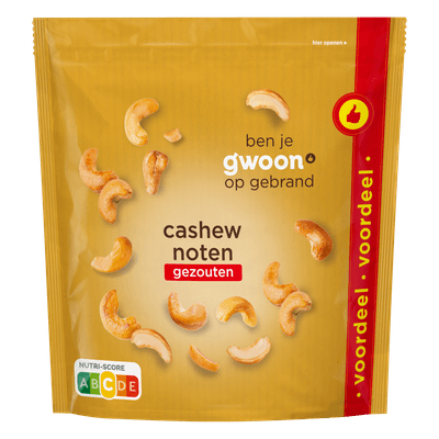 G'woon Cashewnoten gezouten