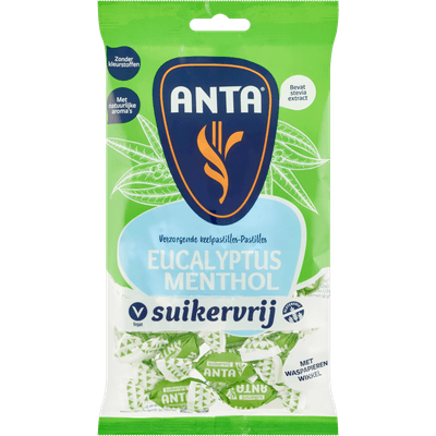 Anta Flu Eucalyptus menthol suikervrij