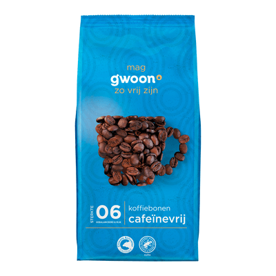 G'woon Koffiebonen decafe