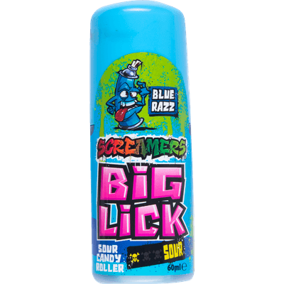 Screamers Big lick blue razz