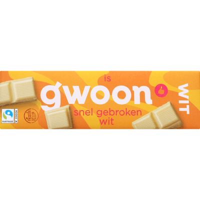 G'woon Chocoladereep wit