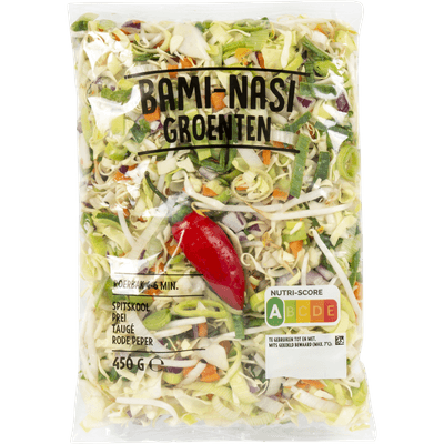  Bami-nasi groente