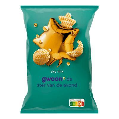 G'woon Aardappelzoutjes sky mix