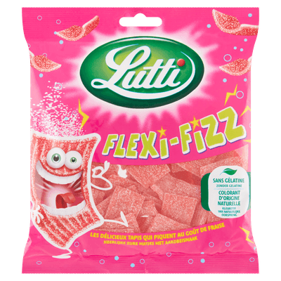 Lutti Flexi-fizz aardbei