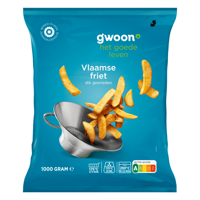 G'woon Vlaamse frieten