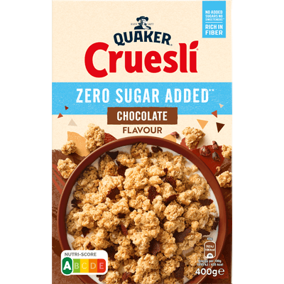 Quaker Cruesli zero suger choc