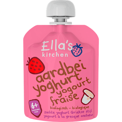 Ella's Kitchen 6m aardbei-yoghurt