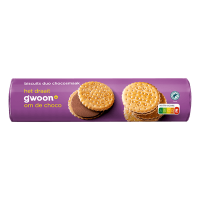 G'woon Biscuit duo chocolade