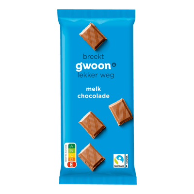 G'woon Chocoladereep melk