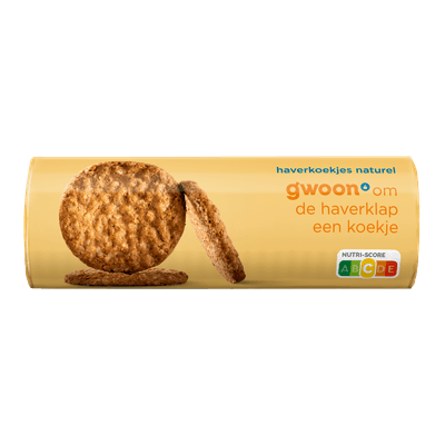 G'woon Haverkoekjes naturel