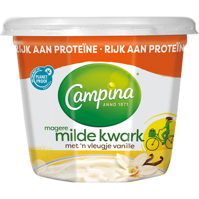 Campina Magere kwark met vanille