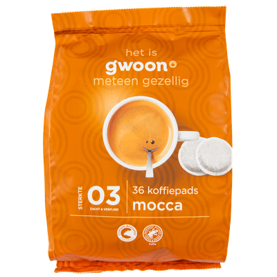 G'woon Koffiepads mokka