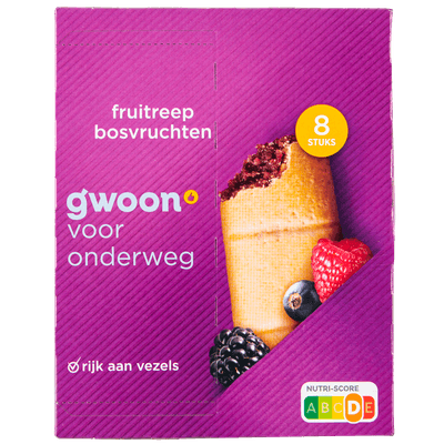 G'woon Fruitrepen bosvruchten