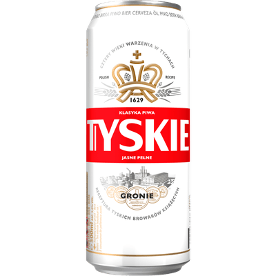 Tyskie Pilsner gronie