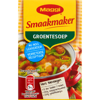Maggi Smaakmaker groentesoep 