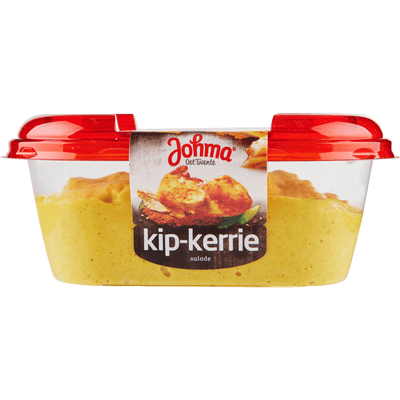 Johma Kip kerrie salade