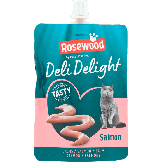 Foto van Rosewood Kattensnack delight zalm op witte achtergrond