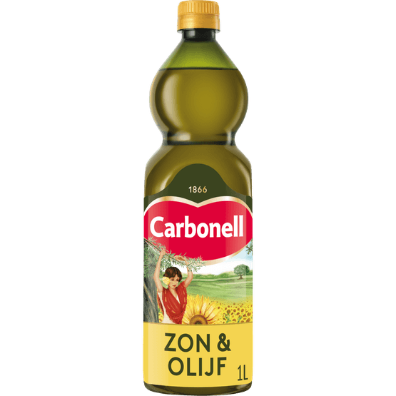 Foto van Carbonell Zon & olijf op witte achtergrond