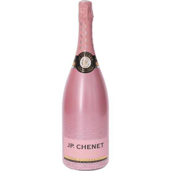 Foto van J.P. Chenet Ice edition rose sparkling op witte achtergrond